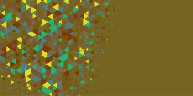 Soyut Üçgen renkli arkaplan veya çokgenler içeren duvar kağıdı üçgen şekiller ve renkler, üçgenler veya uzayın yumuşak rengini kopyalayan çukurluk geometrik şekiller