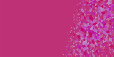 Soyut Üçgen renkli arkaplan veya çokgenler içeren duvar kağıdı üçgen şekiller ve renkler, üçgenler veya uzayın yumuşak rengini kopyalayan çukurluk geometrik şekiller