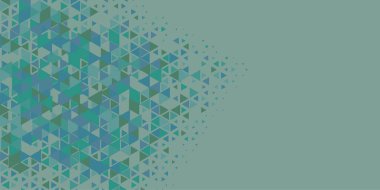 Soyut Üçgen renkli arkaplan veya çokgenler içeren duvar kağıdı üçgen şekiller ve renkler, üçgenler veya uzayın yumuşak rengini kopyalayan çukurluk geometrik şekiller