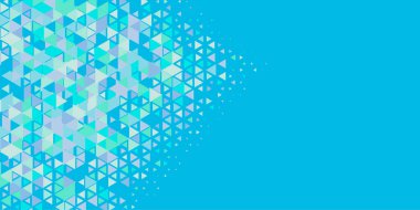 Soyut Üçgen renkli arkaplan veya çokgenler içeren duvar kağıdı üçgen şekiller ve renkler, üçgenler veya uzayın yumuşak rengini kopyalayan çukurluk geometrik şekiller