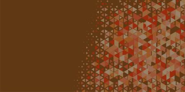 Soyut Üçgen renkli arkaplan veya çokgenler içeren duvar kağıdı üçgen şekiller ve renkler, üçgenler veya uzayın yumuşak rengini kopyalayan çukurluk geometrik şekiller