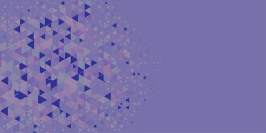 Soyut Üçgen renkli arkaplan veya çokgenler içeren duvar kağıdı üçgen şekiller ve renkler, üçgenler veya uzayın yumuşak rengini kopyalayan çukurluk geometrik şekiller