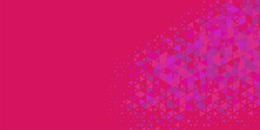 Soyut Üçgen renkli arkaplan veya çokgenler içeren duvar kağıdı üçgen şekiller ve renkler, üçgenler veya uzayın yumuşak rengini kopyalayan çukurluk geometrik şekiller