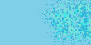 Soyut Üçgen renkli arkaplan veya çokgenler içeren duvar kağıdı üçgen şekiller ve renkler, üçgenler veya uzayın yumuşak rengini kopyalayan çukurluk geometrik şekiller