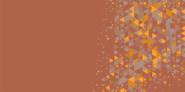 Soyut Üçgen renkli arkaplan veya çokgenler içeren duvar kağıdı üçgen şekiller ve renkler, üçgenler veya uzayın yumuşak rengini kopyalayan çukurluk geometrik şekiller