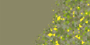 Soyut Üçgen renkli arkaplan veya çokgenler içeren duvar kağıdı üçgen şekiller ve renkler, üçgenler veya uzayın yumuşak rengini kopyalayan çukurluk geometrik şekiller