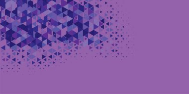 Soyut Üçgen renkli arkaplan veya çokgenler içeren duvar kağıdı üçgen şekiller ve renkler, üçgenler veya uzayın yumuşak rengini kopyalayan çukurluk geometrik şekiller