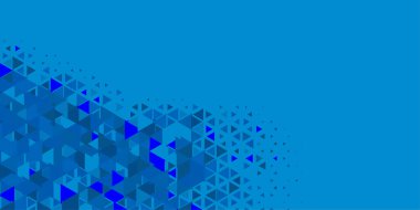 Soyut Üçgen renkli arkaplan veya çokgenler içeren duvar kağıdı üçgen şekiller ve renkler, üçgenler veya uzayın yumuşak rengini kopyalayan çukurluk geometrik şekiller