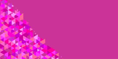 Soyut Üçgen renkli arkaplan veya çokgenler içeren duvar kağıdı üçgen şekiller ve renkler, üçgenler veya uzayın yumuşak rengini kopyalayan çukurluk geometrik şekiller