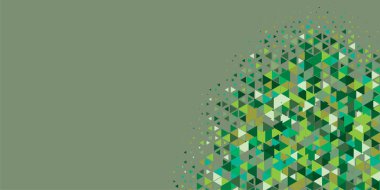 Soyut Üçgen renkli arkaplan veya çokgenler içeren duvar kağıdı üçgen şekiller ve renkler, üçgenler veya uzayın yumuşak rengini kopyalayan çukurluk geometrik şekiller