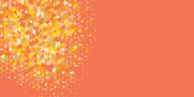 Soyut Üçgen renkli arkaplan veya çokgenler içeren duvar kağıdı üçgen şekiller ve renkler, üçgenler veya uzayın yumuşak rengini kopyalayan çukurluk geometrik şekiller