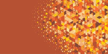 Soyut Üçgen renkli arkaplan veya çokgenler içeren duvar kağıdı üçgen şekiller ve renkler, üçgenler veya uzayın yumuşak rengini kopyalayan çukurluk geometrik şekiller