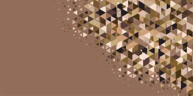 Soyut Üçgen renkli arkaplan veya çokgenler içeren duvar kağıdı üçgen şekiller ve renkler, üçgenler veya uzayın yumuşak rengini kopyalayan çukurluk geometrik şekiller