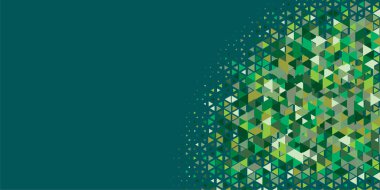 Soyut Üçgen renkli arkaplan veya çokgenler içeren duvar kağıdı üçgen şekiller ve renkler, üçgenler veya uzayın yumuşak rengini kopyalayan çukurluk geometrik şekiller