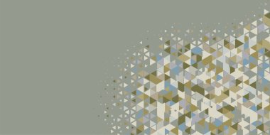 Soyut Üçgen renkli arkaplan veya çokgenler içeren duvar kağıdı üçgen şekiller ve renkler, üçgenler veya uzayın yumuşak rengini kopyalayan çukurluk geometrik şekiller