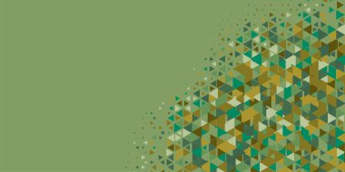 Soyut Üçgen renkli arkaplan veya çokgenler içeren duvar kağıdı üçgen şekiller ve renkler, üçgenler veya uzayın yumuşak rengini kopyalayan çukurluk geometrik şekiller