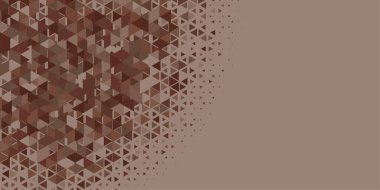 Soyut Üçgen renkli arkaplan veya çokgenler içeren duvar kağıdı üçgen şekiller ve renkler, üçgenler veya uzayın yumuşak rengini kopyalayan çukurluk geometrik şekiller