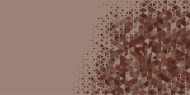 Soyut Üçgen renkli arkaplan veya çokgenler içeren duvar kağıdı üçgen şekiller ve renkler, üçgenler veya uzayın yumuşak rengini kopyalayan çukurluk geometrik şekiller