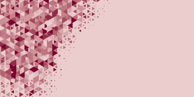 Soyut Üçgen renkli arkaplan veya çokgenler içeren duvar kağıdı üçgen şekiller ve renkler, üçgenler veya uzayın yumuşak rengini kopyalayan çukurluk geometrik şekiller