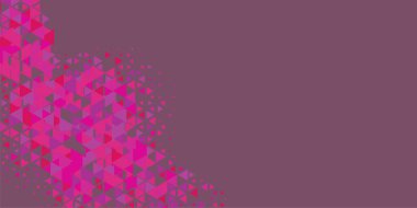 Soyut Üçgen renkli arkaplan veya çokgenler içeren duvar kağıdı üçgen şekiller ve renkler, üçgenler veya uzayın yumuşak rengini kopyalayan çukurluk geometrik şekiller