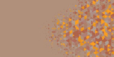 Soyut Üçgen renkli arkaplan veya çokgenler içeren duvar kağıdı üçgen şekiller ve renkler, üçgenler veya uzayın yumuşak rengini kopyalayan çukurluk geometrik şekiller