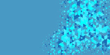 Soyut Üçgen renkli arkaplan veya çokgenler içeren duvar kağıdı üçgen şekiller ve renkler, üçgenler veya uzayın yumuşak rengini kopyalayan çukurluk geometrik şekiller