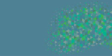 Soyut Üçgen renkli arkaplan veya çokgenler içeren duvar kağıdı üçgen şekiller ve renkler, üçgenler veya uzayın yumuşak rengini kopyalayan çukurluk geometrik şekiller