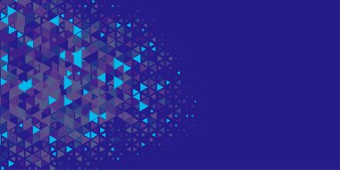 Soyut Üçgen renkli arkaplan veya çokgenler içeren duvar kağıdı üçgen şekiller ve renkler, üçgenler veya uzayın yumuşak rengini kopyalayan çukurluk geometrik şekiller