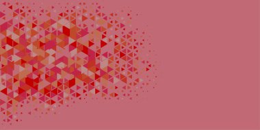 Soyut Üçgen renkli arkaplan veya çokgenler içeren duvar kağıdı üçgen şekiller ve renkler, üçgenler veya uzayın yumuşak rengini kopyalayan çukurluk geometrik şekiller