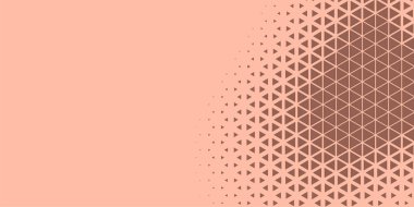 Siyah arkaplan üzerinde soyut modern renkli üçgenler, metin üçgeni için kopya alanı, Soyut Sancak arka planı yumuşak renk gölgeleri, renkli üçgenlerle soyut arkaplan