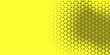 Siyah arkaplan üzerinde soyut modern renkli üçgenler, metin üçgeni için kopya alanı, Soyut Sancak arka planı yumuşak renk gölgeleri, renkli üçgenlerle soyut arkaplan