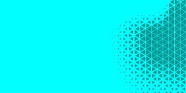 Siyah arkaplan üzerinde soyut modern renkli üçgenler, metin üçgeni için kopya alanı, Soyut Sancak arka planı yumuşak renk gölgeleri, renkli üçgenlerle soyut arkaplan