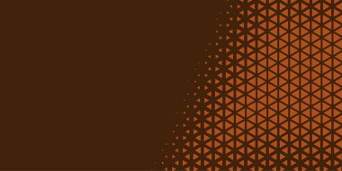 Siyah arkaplan üzerinde soyut modern renkli üçgenler, metin üçgeni için kopya alanı, Soyut Sancak arka planı yumuşak renk gölgeleri, renkli üçgenlerle soyut arkaplan