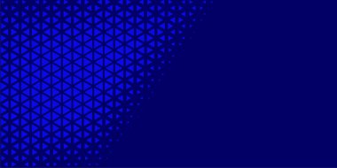 Siyah arkaplan üzerinde soyut modern renkli üçgenler, metin üçgeni için kopya alanı, Soyut Sancak arka planı yumuşak renk gölgeleri, renkli üçgenlerle soyut arkaplan