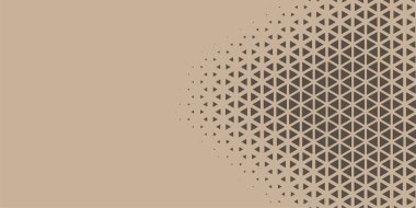 Siyah arkaplan üzerinde soyut modern renkli üçgenler, metin üçgeni için kopya alanı, Soyut Sancak arka planı yumuşak renk gölgeleri, renkli üçgenlerle soyut arkaplan