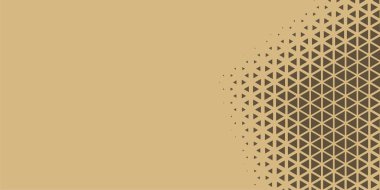 Siyah arkaplan üzerinde soyut modern renkli üçgenler, metin üçgeni için kopya alanı, Soyut Sancak arka planı yumuşak renk gölgeleri, renkli üçgenlerle soyut arkaplan