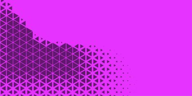 Siyah arkaplan üzerinde soyut modern renkli üçgenler, metin üçgeni için kopya alanı, Soyut Sancak arka planı yumuşak renk gölgeleri, renkli üçgenlerle soyut arkaplan