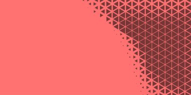 Siyah arkaplan üzerinde soyut modern renkli üçgenler, metin üçgeni için kopya alanı, Soyut Sancak arka planı yumuşak renk gölgeleri, renkli üçgenlerle soyut arkaplan