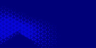 Siyah arkaplan üzerinde soyut modern renkli üçgenler, metin üçgeni için kopya alanı, Soyut Sancak arka planı yumuşak renk gölgeleri, renkli üçgenlerle soyut arkaplan