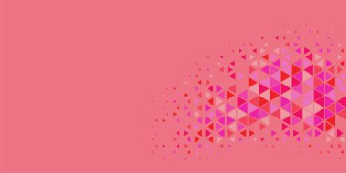 Soyut Üçgen renkli arkaplan veya çokgenler içeren duvar kağıdı üçgen şekiller ve renkler, üçgenler veya uzayın yumuşak rengini kopyalayan çukurluk geometrik şekiller