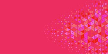 Soyut Üçgen renkli arkaplan veya çokgenler içeren duvar kağıdı üçgen şekiller ve renkler, üçgenler veya uzayın yumuşak rengini kopyalayan çukurluk geometrik şekiller