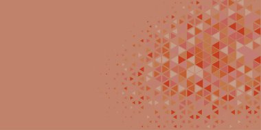 Soyut Üçgen renkli arkaplan veya çokgenler içeren duvar kağıdı üçgen şekiller ve renkler, üçgenler veya uzayın yumuşak rengini kopyalayan çukurluk geometrik şekiller