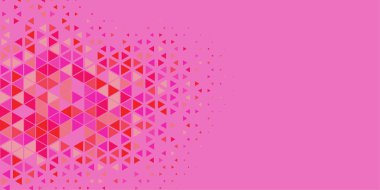 Soyut Üçgen renkli arkaplan veya çokgenler içeren duvar kağıdı üçgen şekiller ve renkler, üçgenler veya uzayın yumuşak rengini kopyalayan çukurluk geometrik şekiller