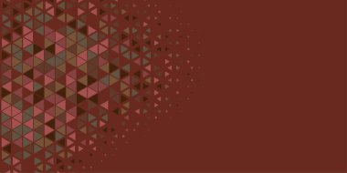 Soyut Üçgen renkli arkaplan veya çokgenler içeren duvar kağıdı üçgen şekiller ve renkler, üçgenler veya uzayın yumuşak rengini kopyalayan çukurluk geometrik şekiller