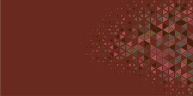 Soyut Üçgen renkli arkaplan veya çokgenler içeren duvar kağıdı üçgen şekiller ve renkler, üçgenler veya uzayın yumuşak rengini kopyalayan çukurluk geometrik şekiller