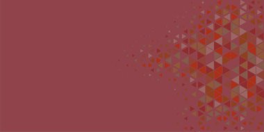 Soyut Üçgen renkli arkaplan veya çokgenler içeren duvar kağıdı üçgen şekiller ve renkler, üçgenler veya uzayın yumuşak rengini kopyalayan çukurluk geometrik şekiller