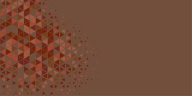 Soyut Üçgen renkli arkaplan veya çokgenler içeren duvar kağıdı üçgen şekiller ve renkler, üçgenler veya uzayın yumuşak rengini kopyalayan çukurluk geometrik şekiller