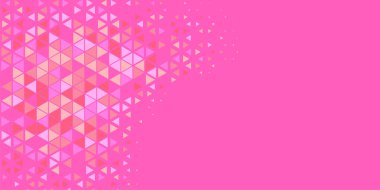 Soyut Üçgen renkli arkaplan veya çokgenler içeren duvar kağıdı üçgen şekiller ve renkler, üçgenler veya uzayın yumuşak rengini kopyalayan çukurluk geometrik şekiller