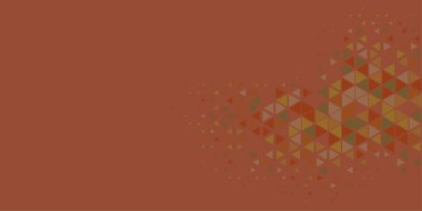 Soyut Üçgen renkli arkaplan veya çokgenler içeren duvar kağıdı üçgen şekiller ve renkler, üçgenler veya uzayın yumuşak rengini kopyalayan çukurluk geometrik şekiller