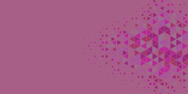 Soyut Üçgen renkli arkaplan veya çokgenler içeren duvar kağıdı üçgen şekiller ve renkler, üçgenler veya uzayın yumuşak rengini kopyalayan çukurluk geometrik şekiller